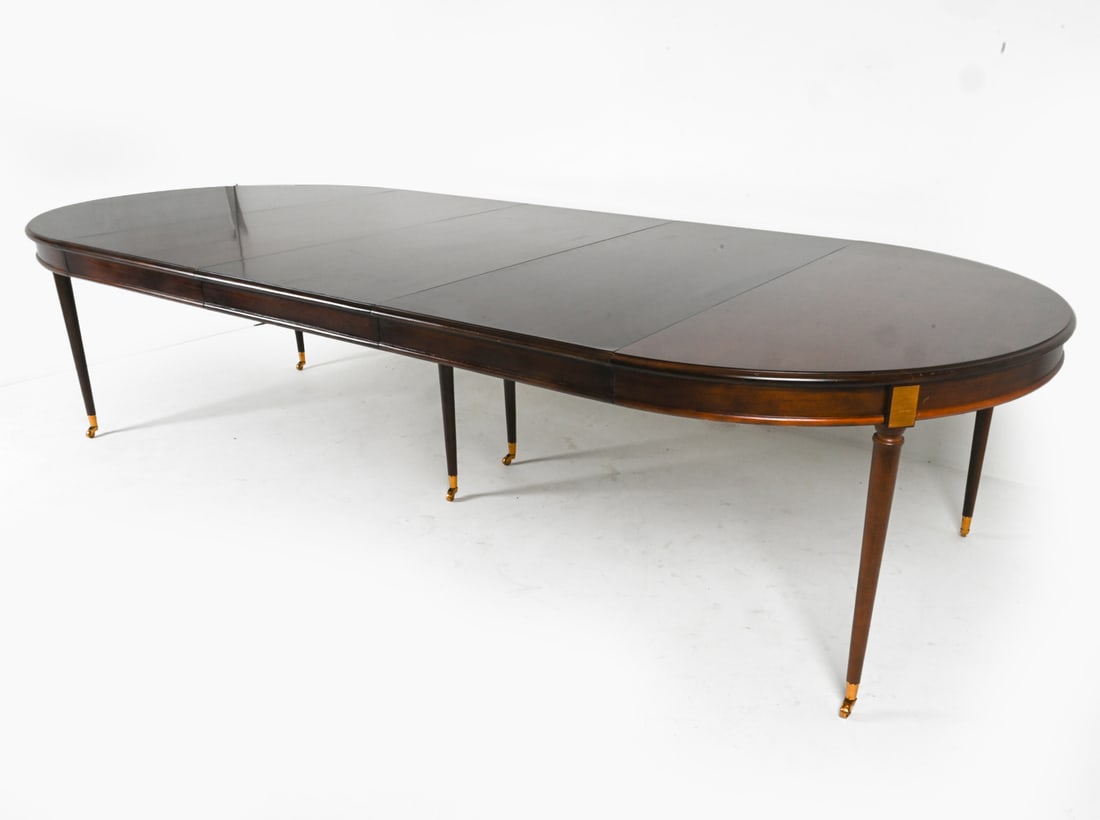 WALNUT EXPANDING DINING TABLE BY HICKORY CHAIR CO (1 of 18)