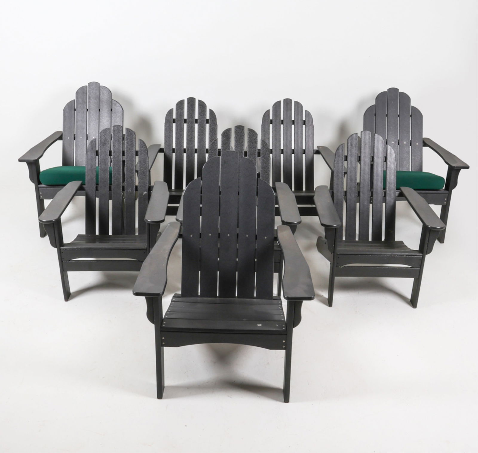 (8) OUTDOOR ADIRONDACK LOUNGE CHAIRS (1 of 8)