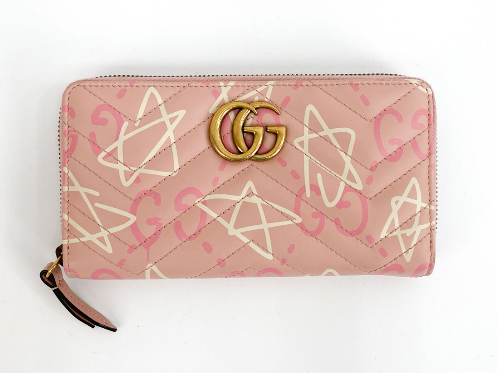 GUCCI MARMONT GHOST ZIP WALLET (1 of 10)