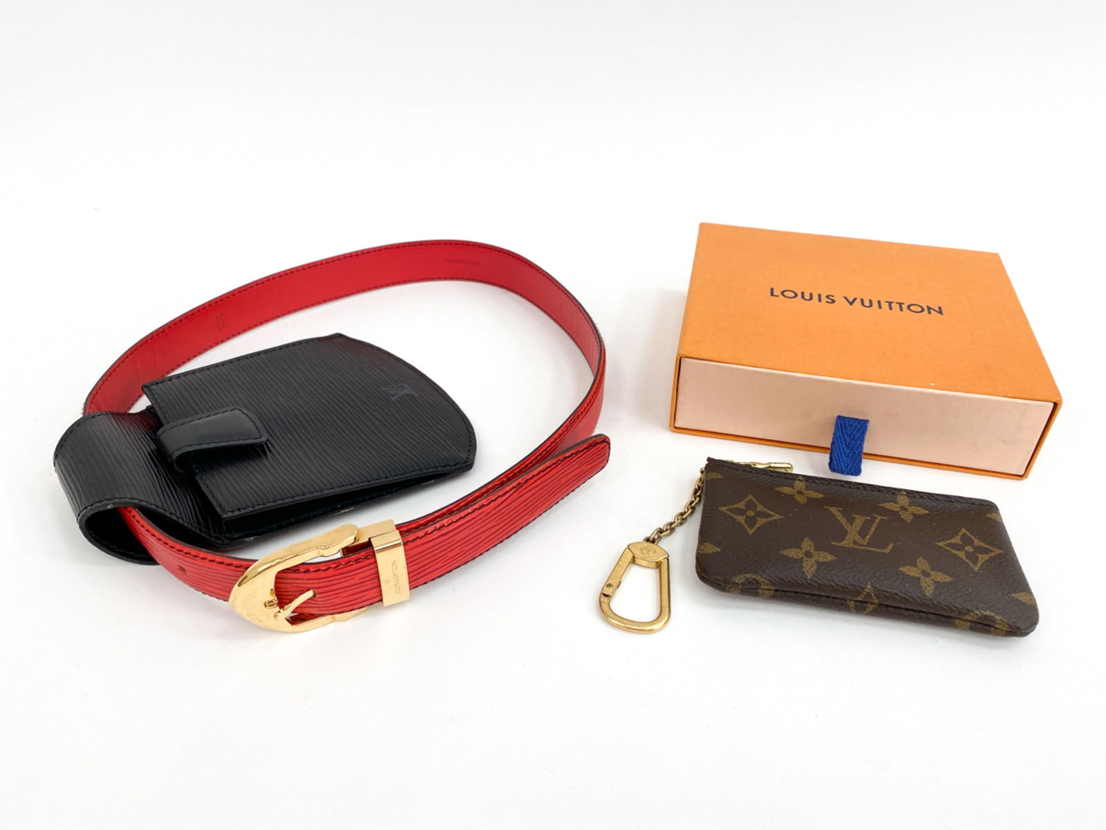 (2) LOUIS VUITTON BELT + WALLET (1 of 13)