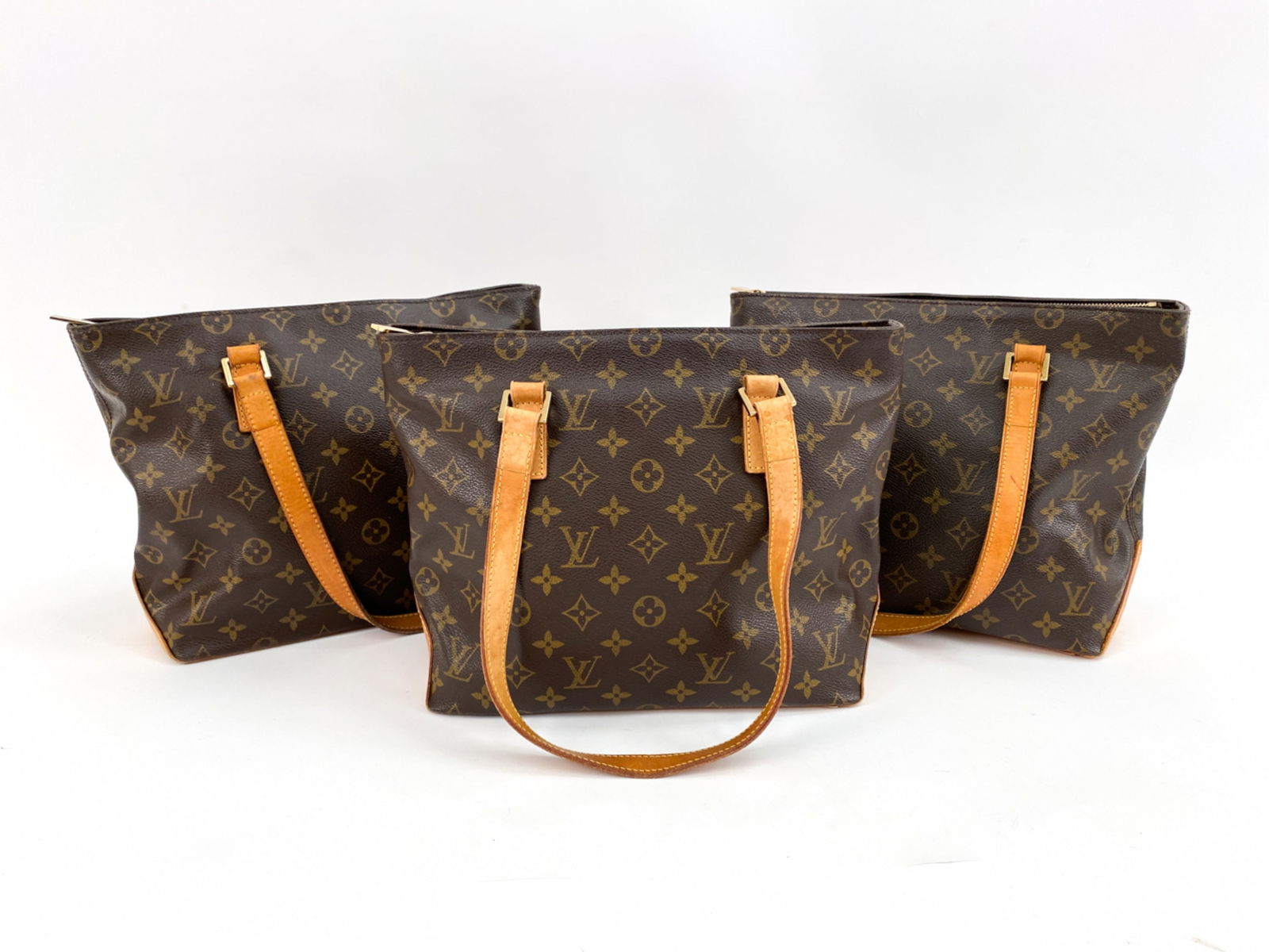 (3) LOUIS VUITTON CABAS PIANO HANDBAGS (1 of 20)