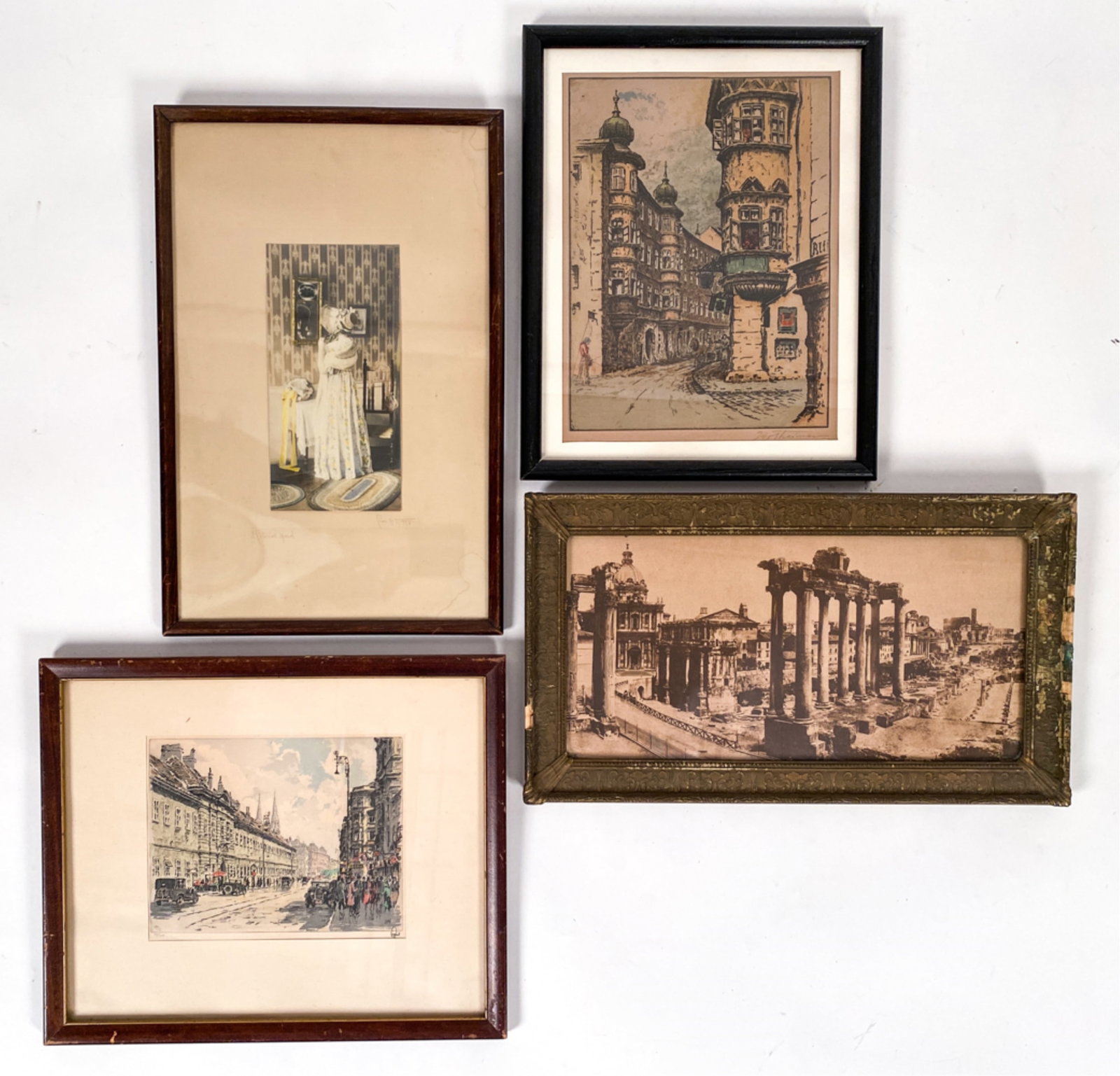 (4) COLOR ETCHINGS/COLOR PHOTOGRAPHS (1 of 12)