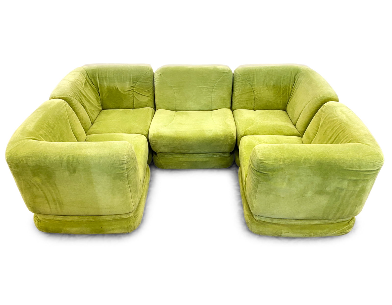 (5) GERMAN SPACE AGE MODULAR SOFA, C.1970'S (1 of 9)