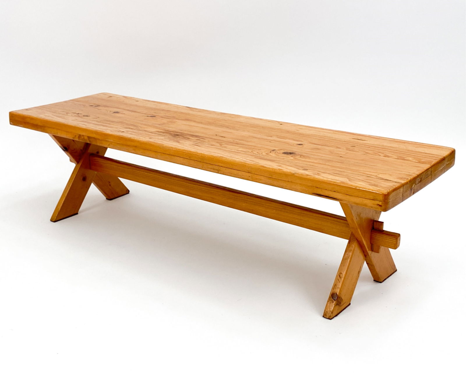 MID-CENTURY SWEDISH PINE BENCH (1 of 14)