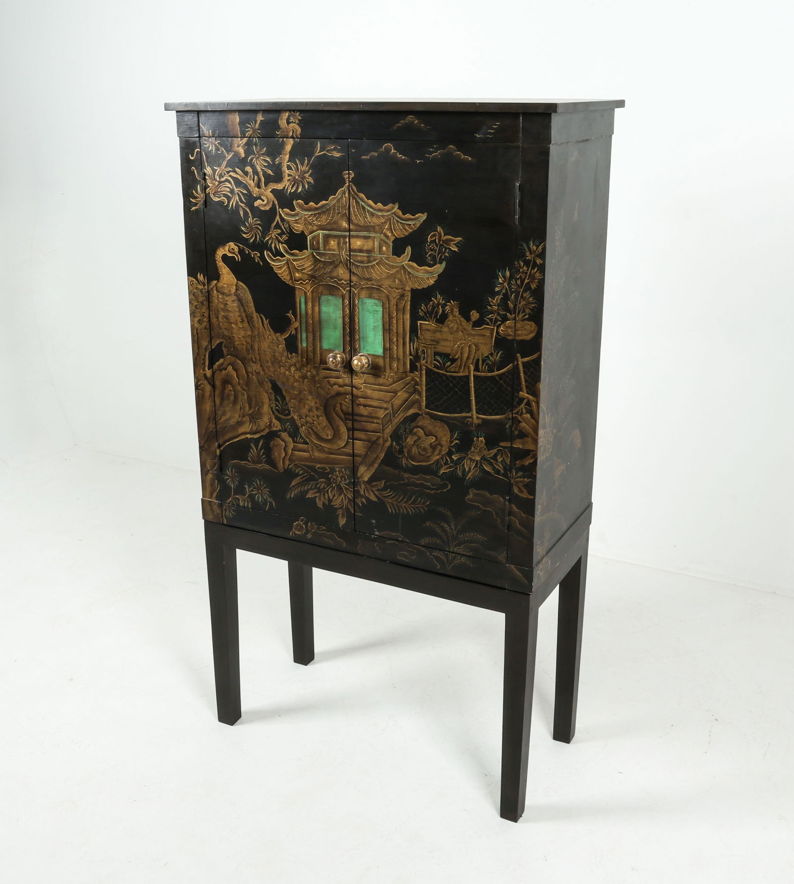 'PEKING' CHINOISERIE CABINET FROM OKA (1 of 19)