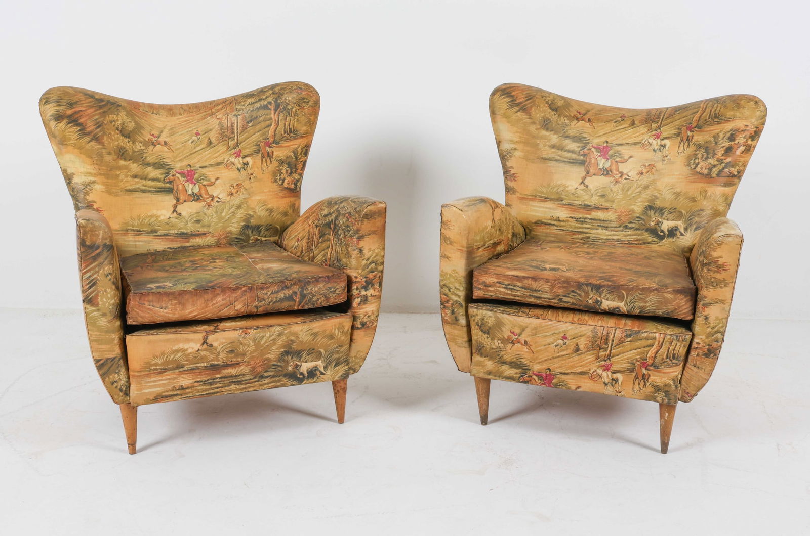 (2) MID-CENTURY LOUNGE CHAIRS (1 of 16)