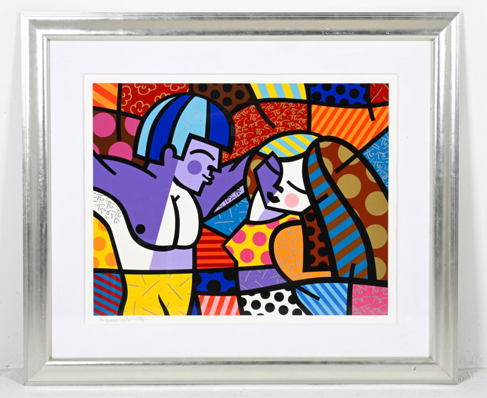 ROMERO BRITTO, BRAZIL (B. 1963) LARGE SERIGRAPH (1 of 11)