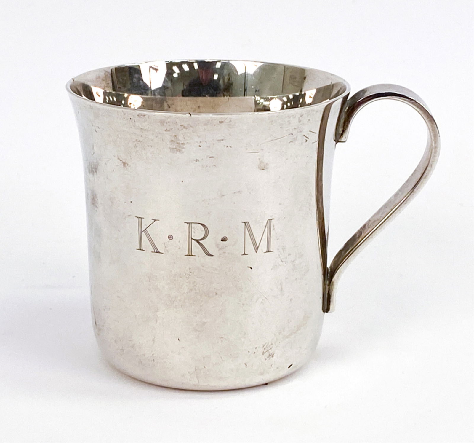 TIFFANY MAKERS STERLING SILVER BABY CUP (1 of 8)