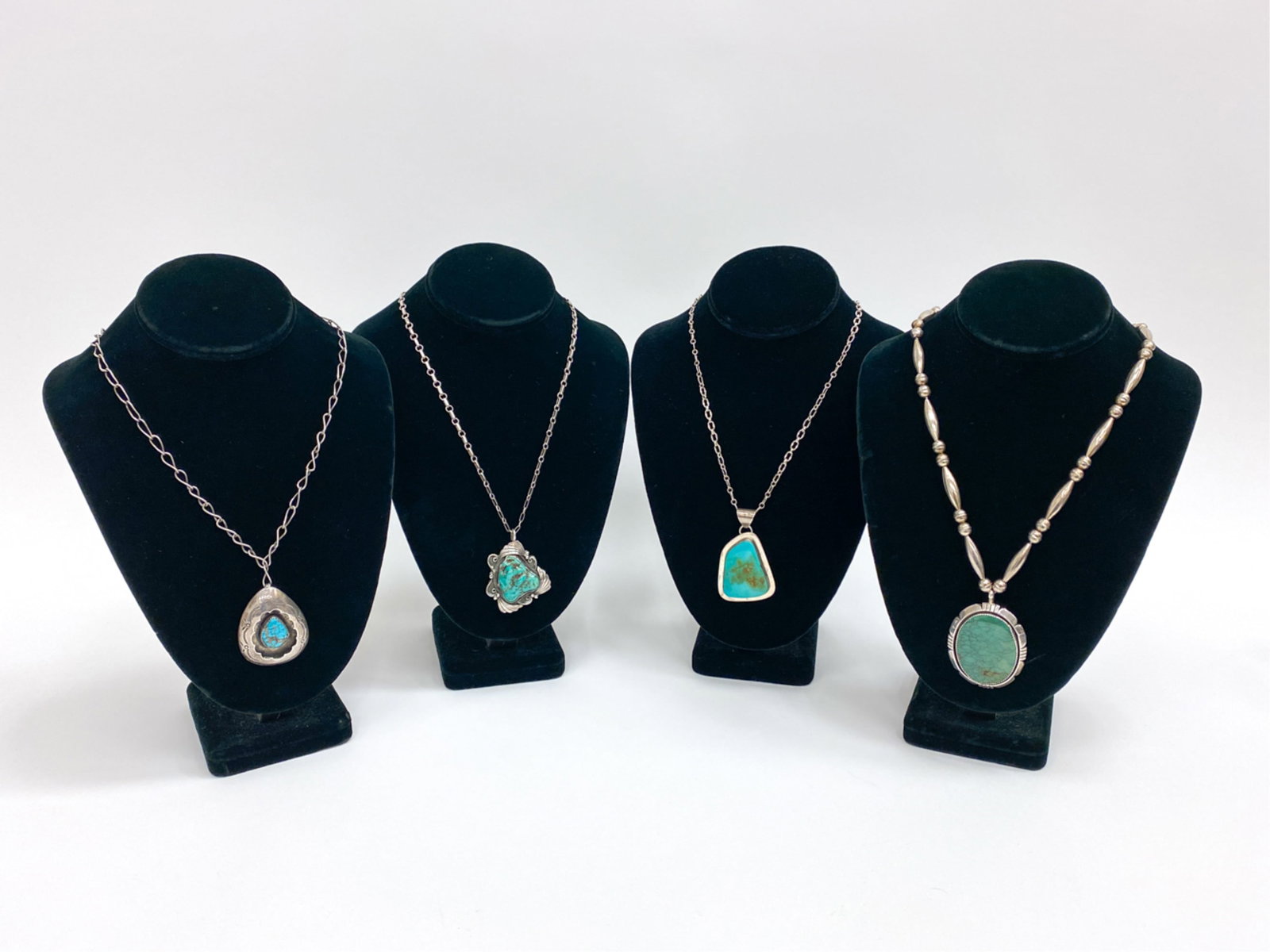 STERLING SILVER & TURQUOISE NECKLACES (1 of 20)