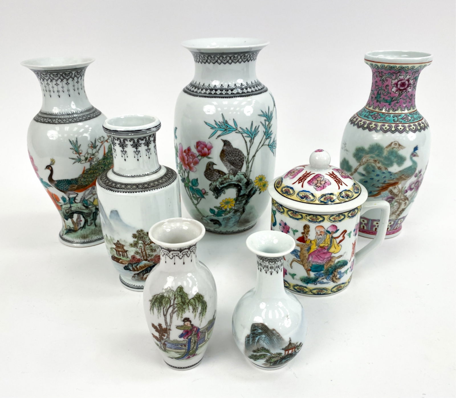 CHINESE PORCELAIN VASES INCL. ANTIQUE (1 of 20)