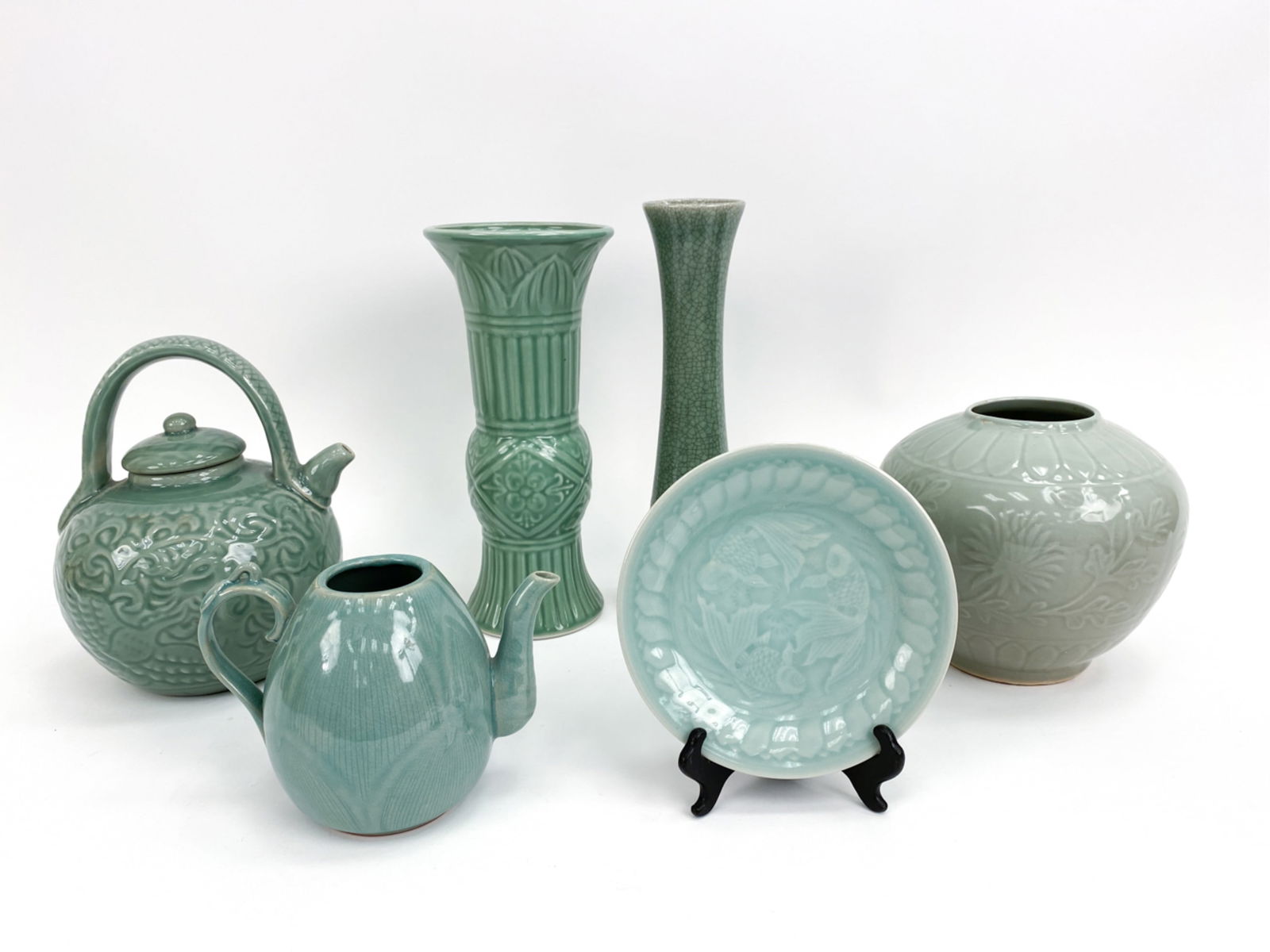 (6) CHINESE CELADON CERAMICS (1 of 20)