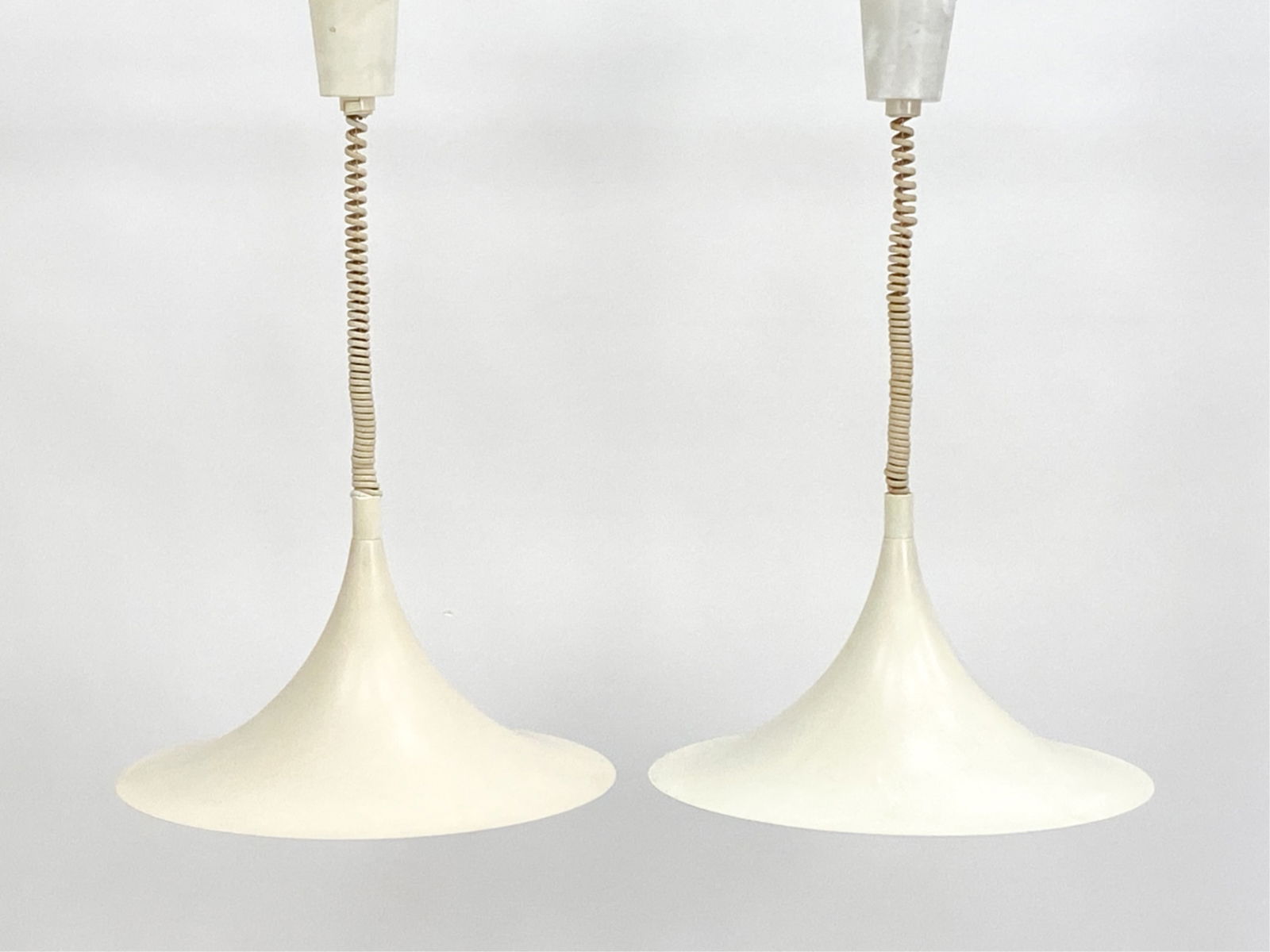 PAIR DANISH STRINI BELYSNING PENDANT LIGHTS (1 of 9)