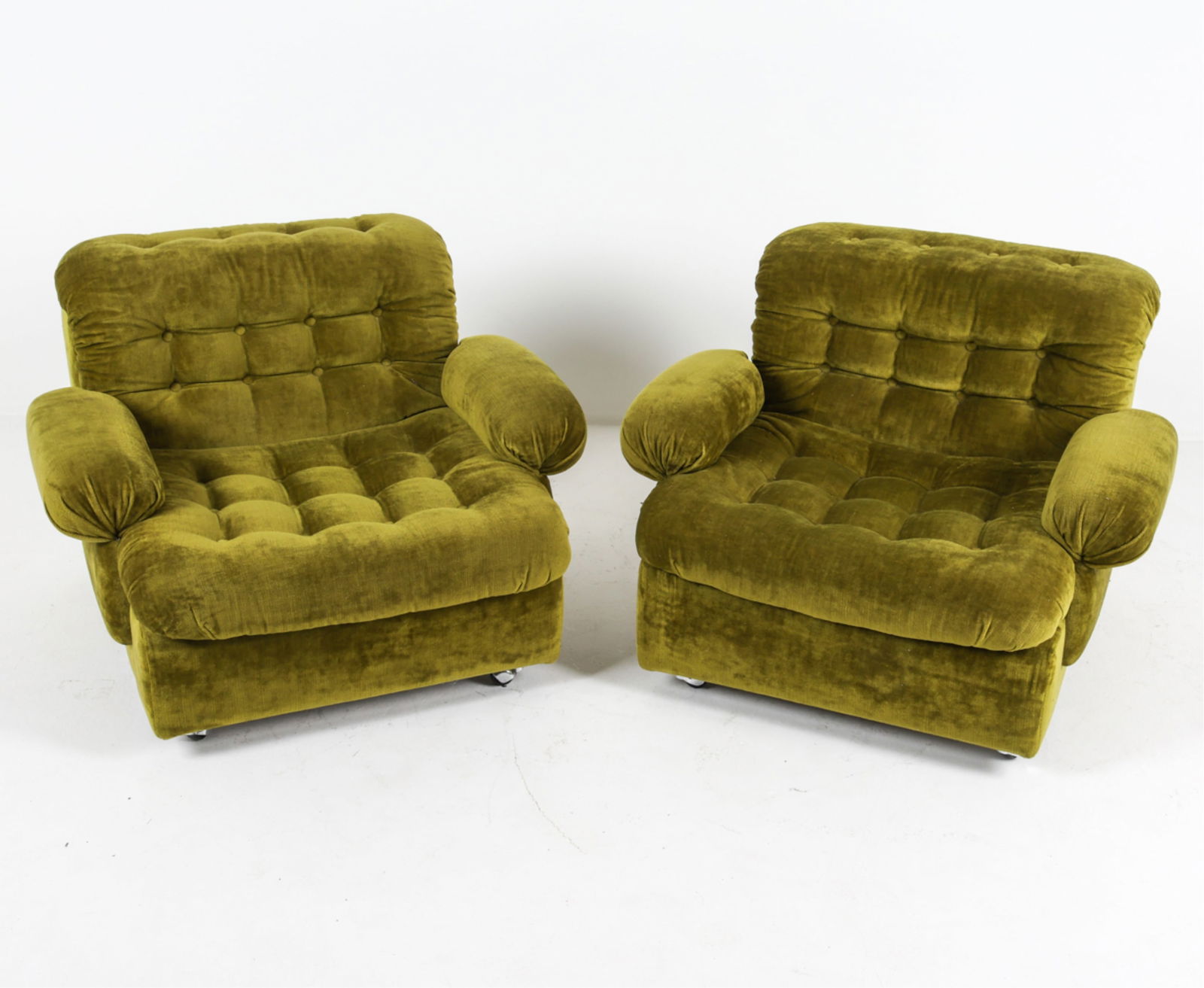 (2) GERMAN SPACE-AGE LOUNGE CHAIRS (1 of 12)