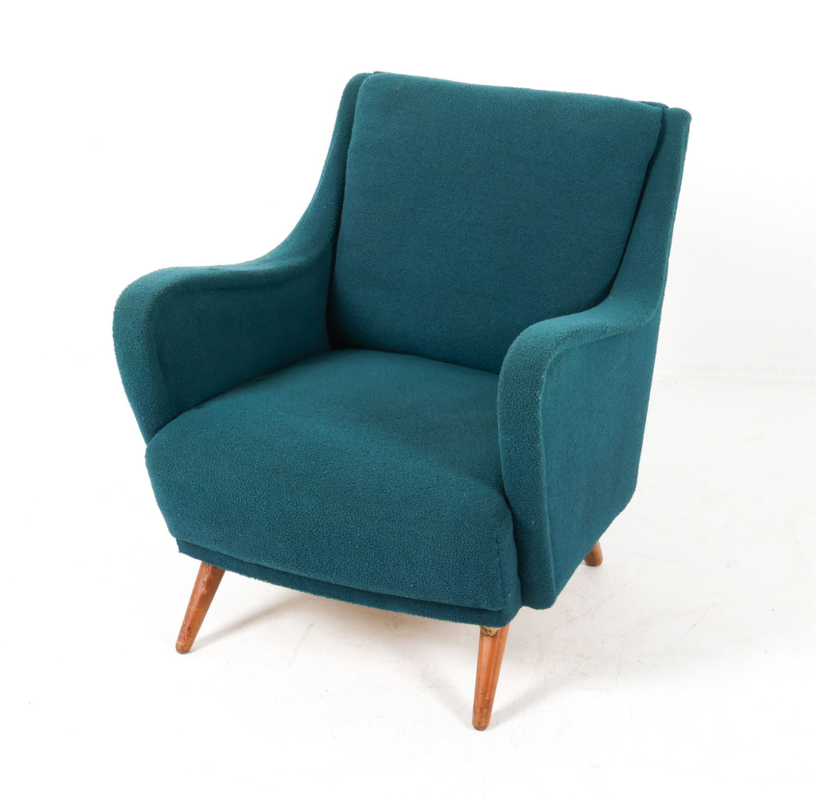 ITALIAN LOUNGE CHAIR, C.1950'S (1 of 14)