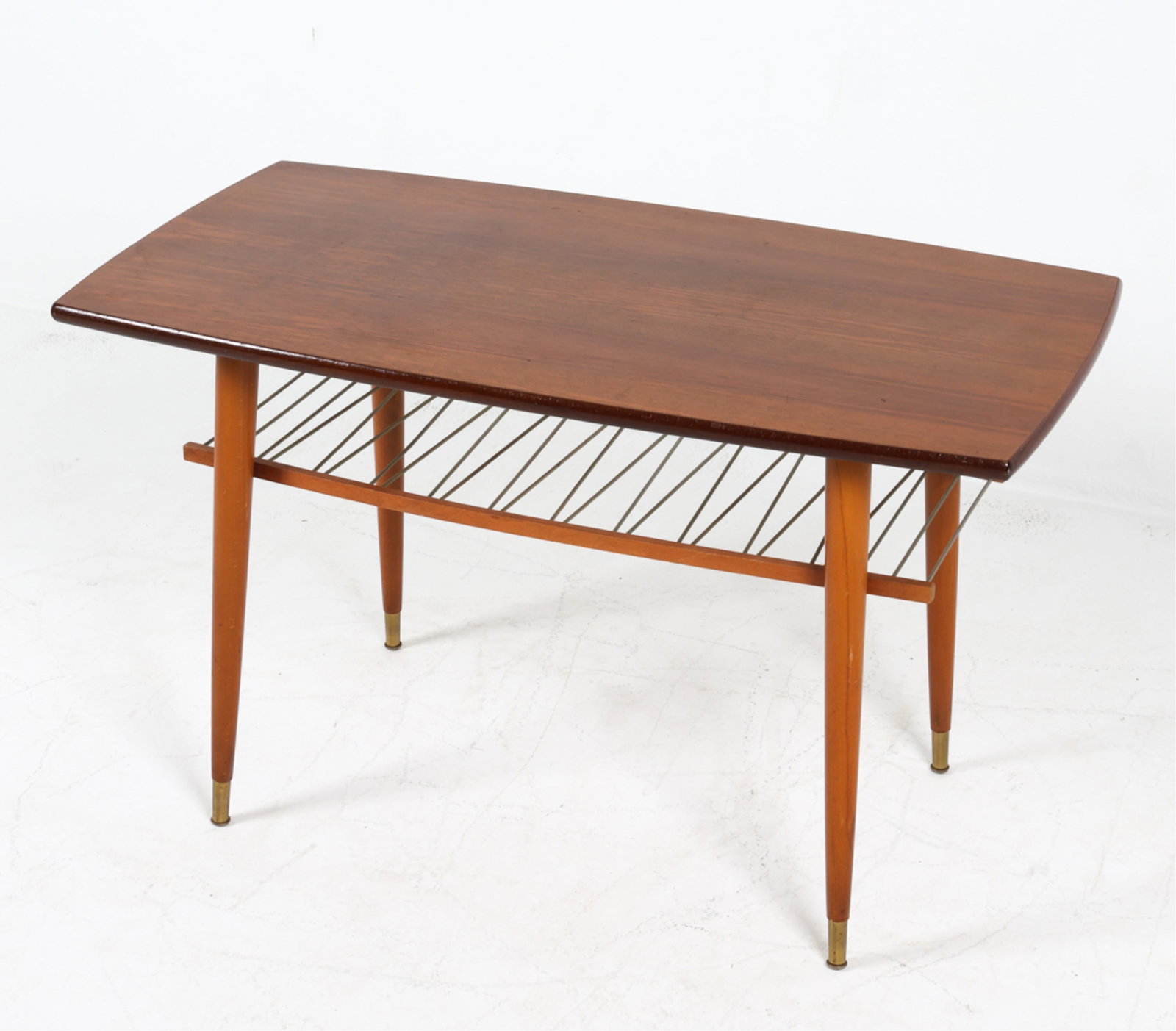 DUTCH TEAK COFFEE TABLE, C.1950'S (1 of 13)