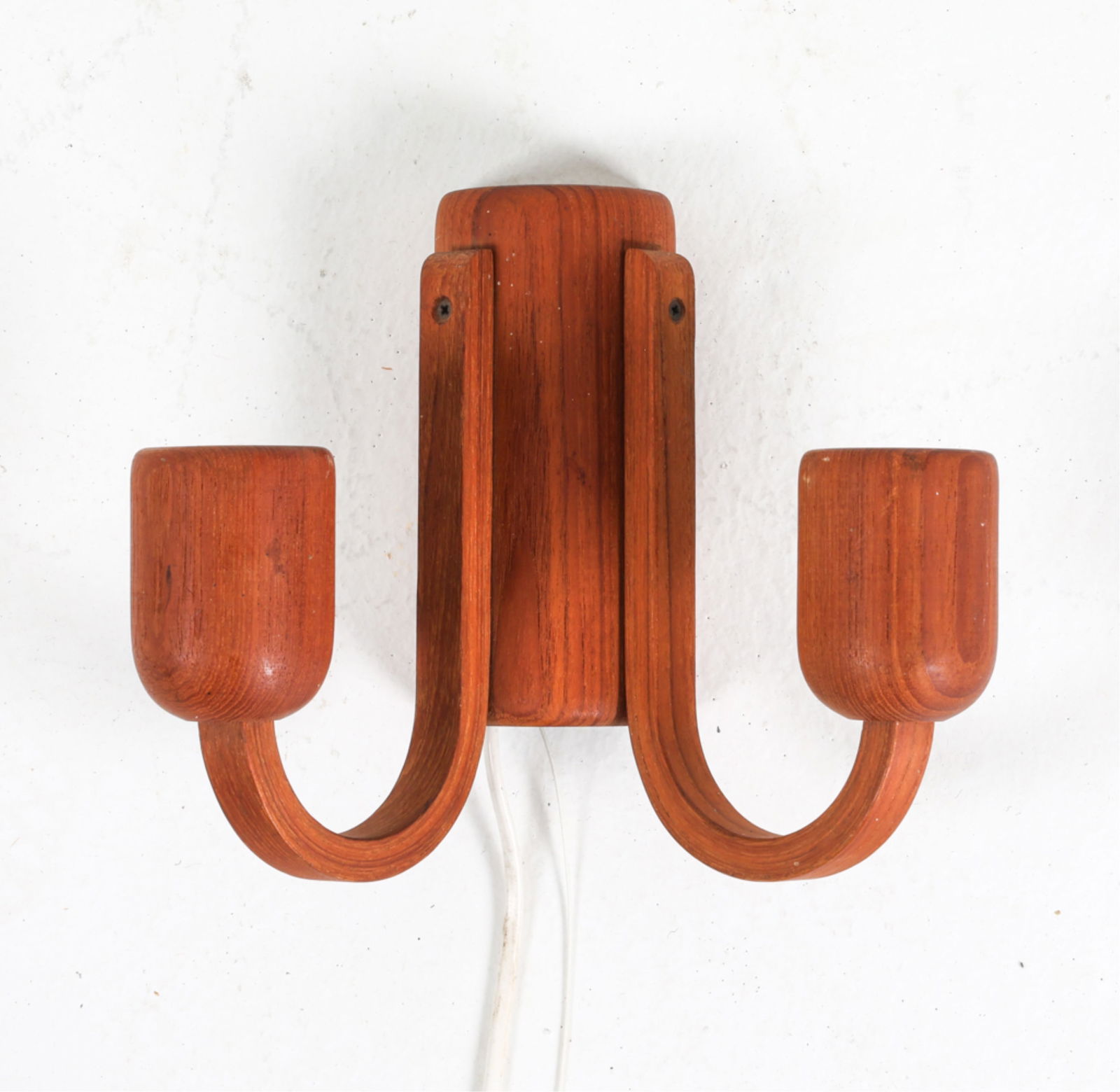 GERMAN TEAK WALL SCONCE FOR DOMUS, C.1970'S (1 of 9)