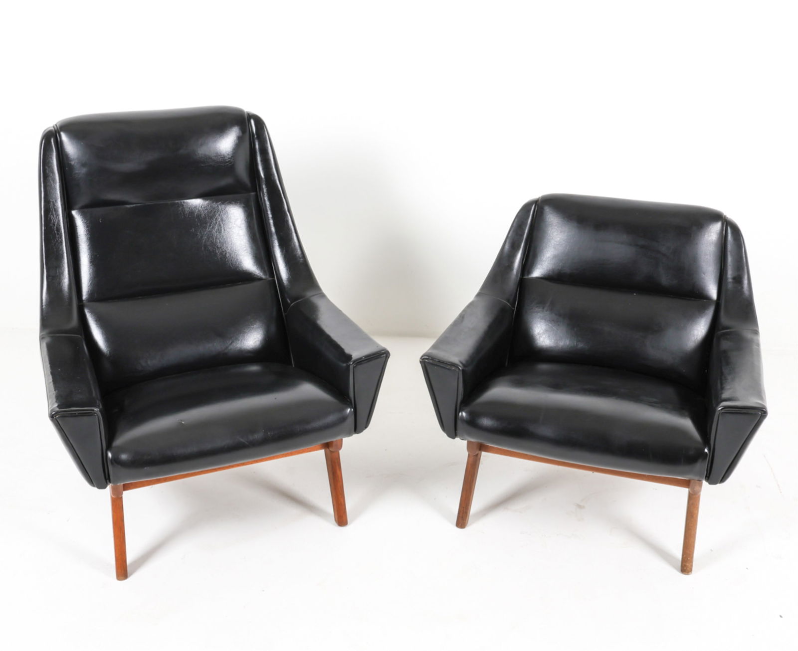 (2) DANISH TEAK SPACE AGE ARMCHAIRS, C.1970'S (1 of 15)