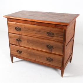 18TH C. INLAID CHEST OF DRAWERS