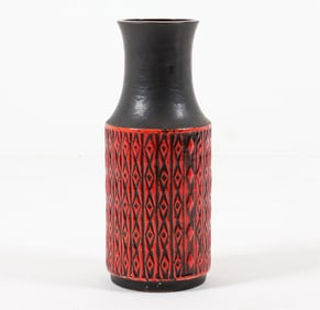 WEST GERMAN CERAMIC VASE, CIRCA 1970'S