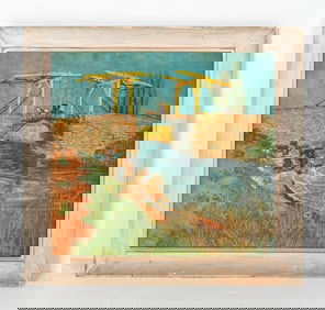 VINTAGE VAN GOGH LANGLOIS BRIDGE PRINT