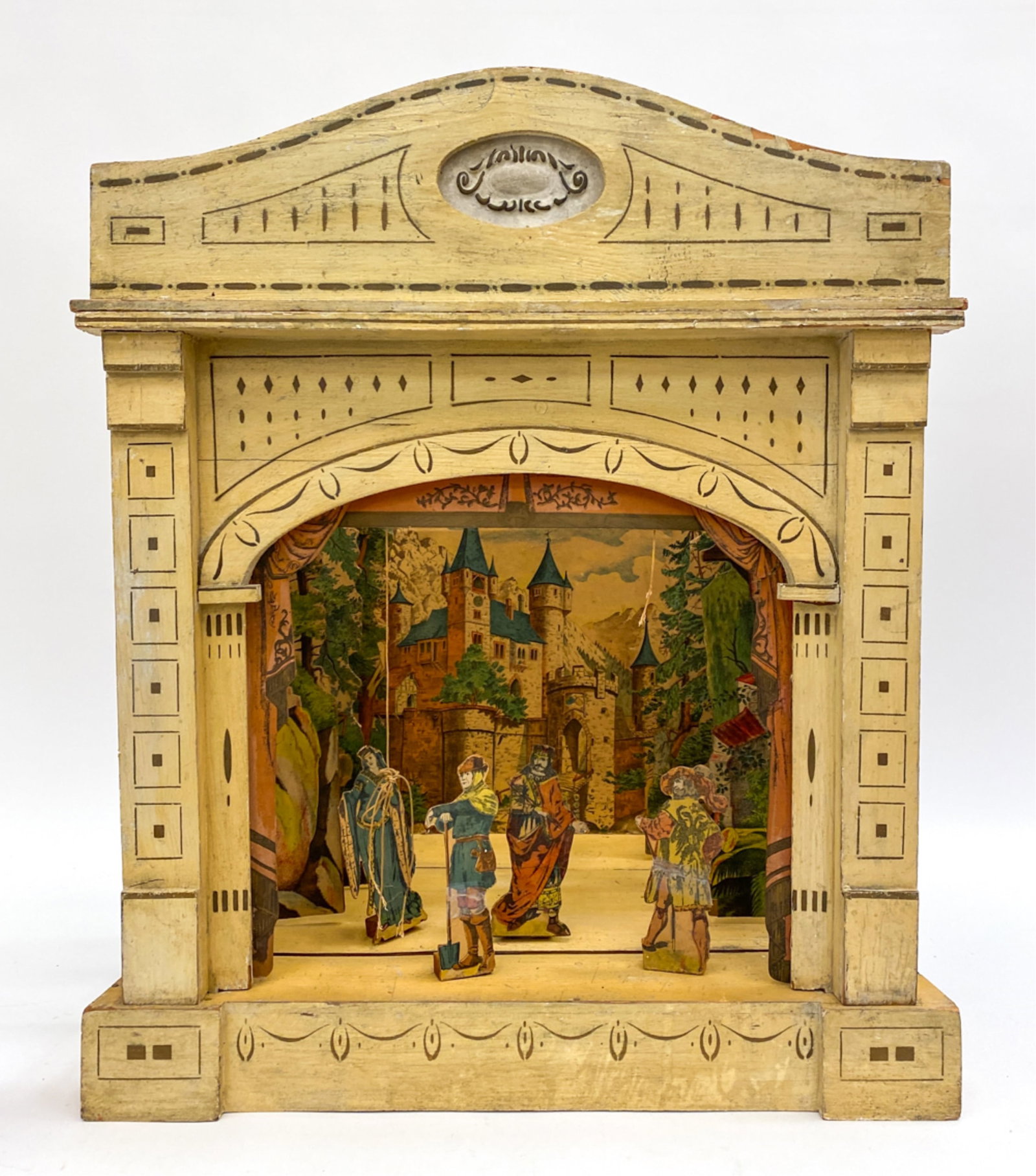 GERMAN GOTTSCHALK TOY THEATER W/ ACCESSORIES (1 of 17)