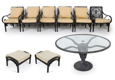 BROWN JORDAN OUTDOOR PATIO LOUNGE CHARIS ETC.