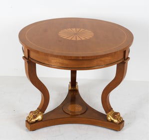 NEOCLASSICAL STYLE CENTER TABLE