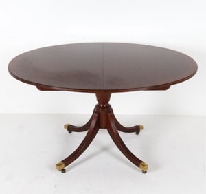 MAHOGANY DINING TABLE FROM BAKER