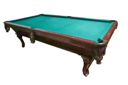 IMPERIAL BILLIARDS TABLE W/ ACCESSORIES