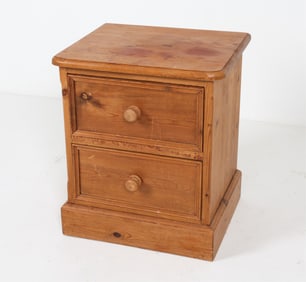 PINE BEDSIDE CHEST NIGHTSTAND