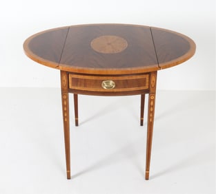 CHIPPENDALE STYLE MAHOGANY SIDE TABLE BY COUNCILL