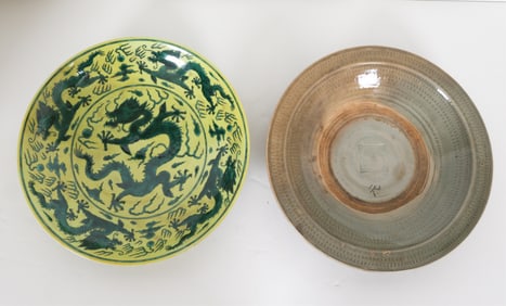 (2) CHINESE PORCELAIN CHARGERS