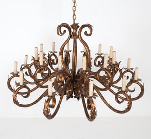 FRENCH ROCOCO STYLE CHANDELIER