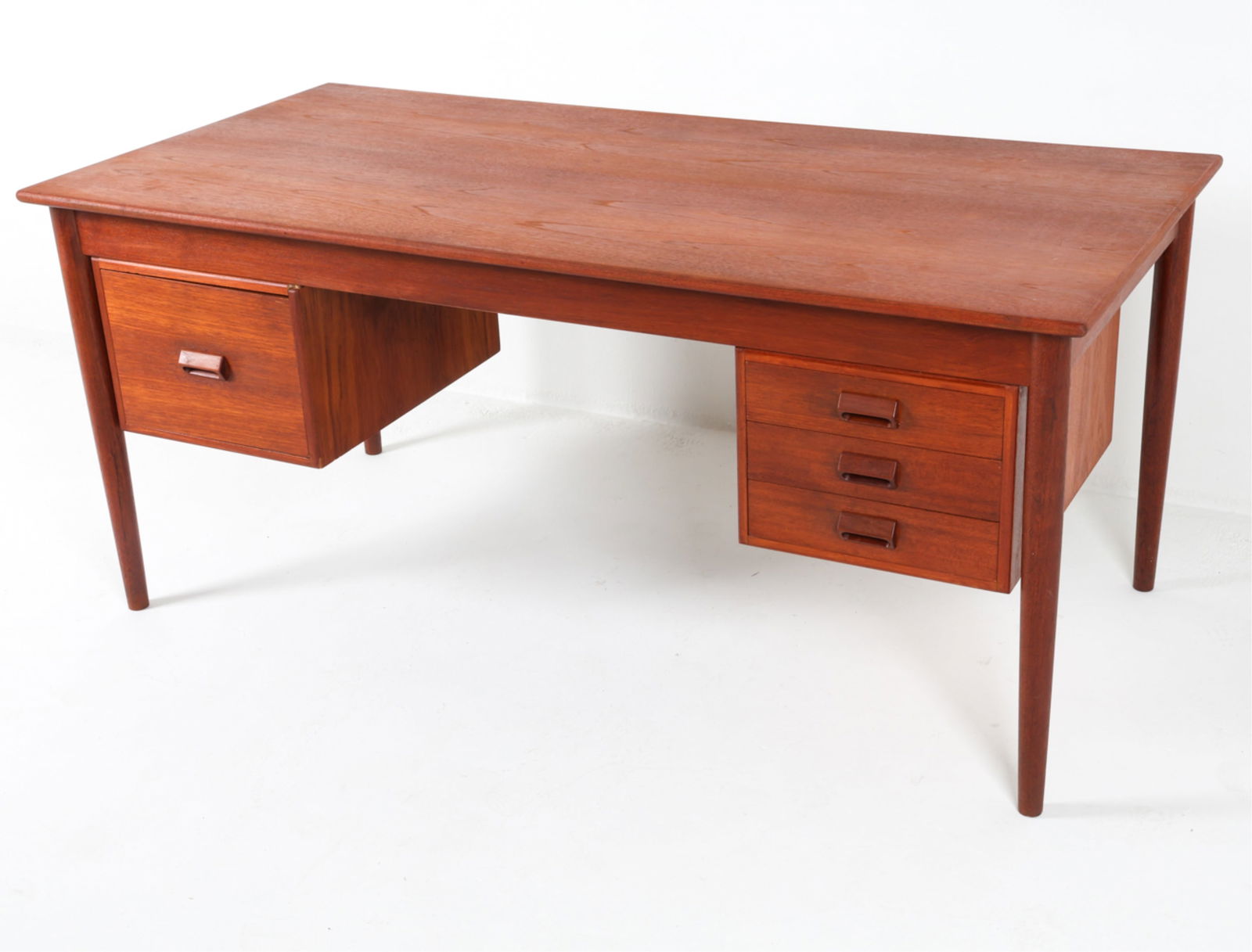 DANISH TEAK WRITING DESK BY BORGE MOGENSEN (1 of 13)