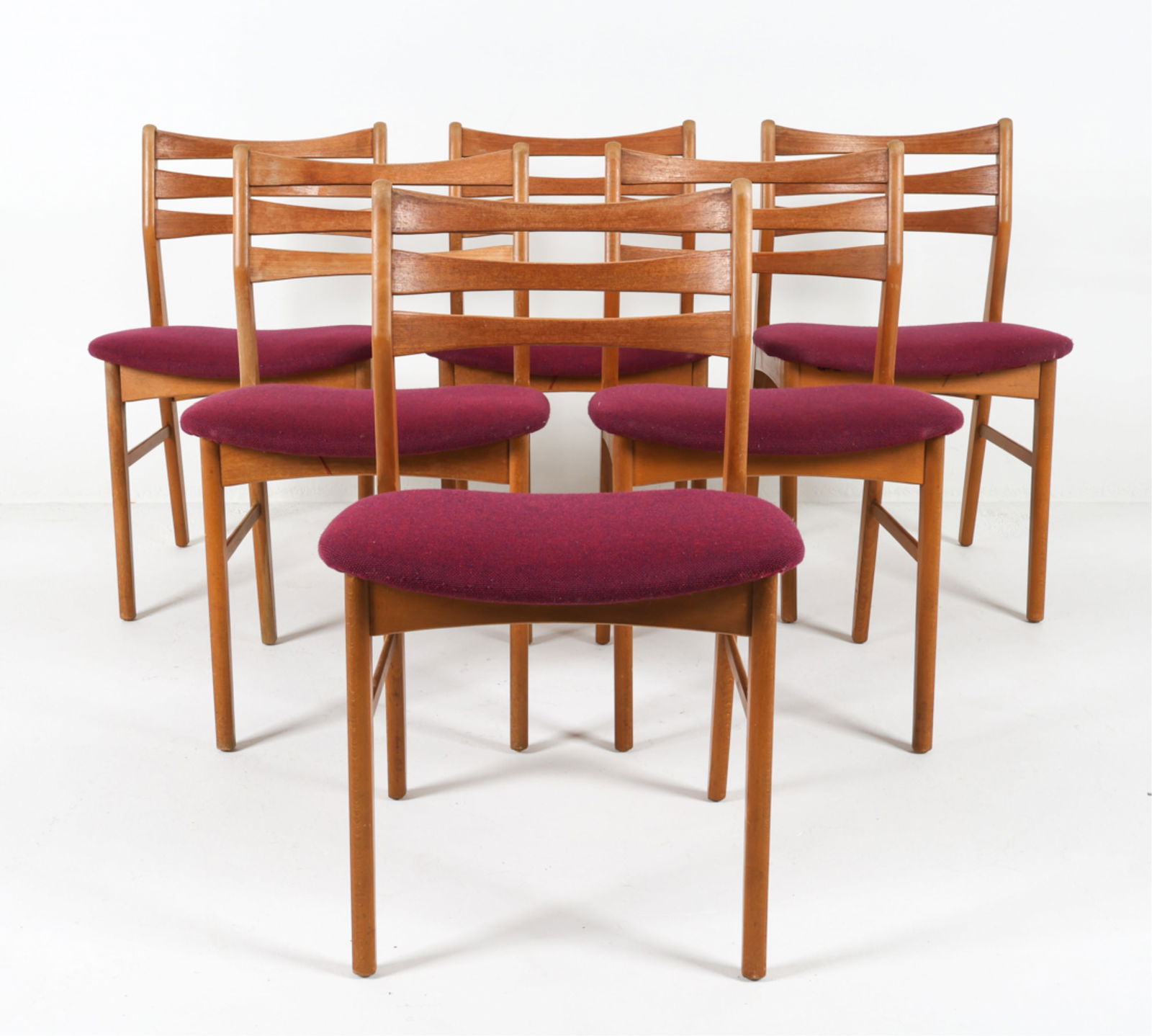(6) DANISH TEAK DINING CHAIRS (1 of 10)