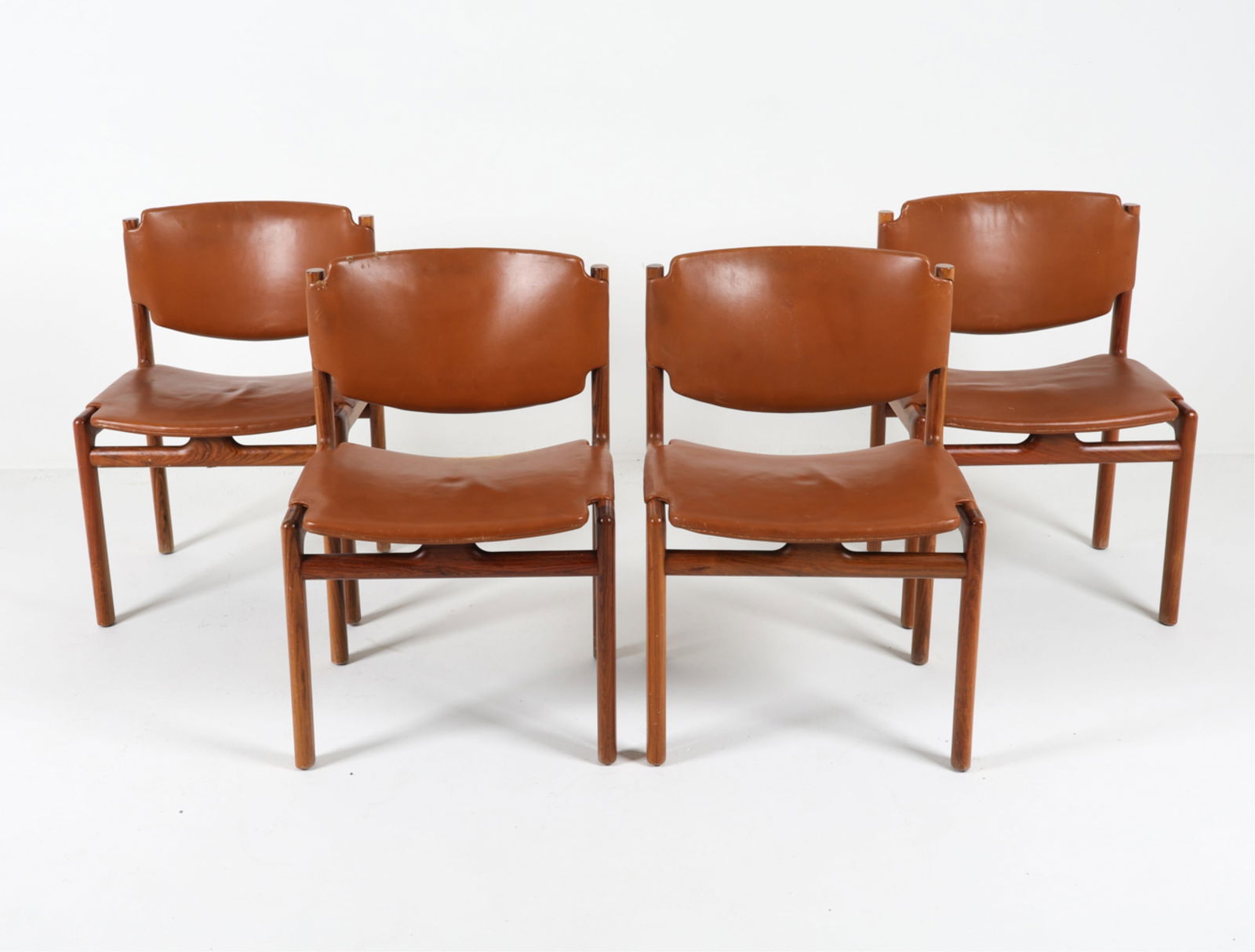 (4) DANISH TEAK DINING CHAIRS (1 of 16)