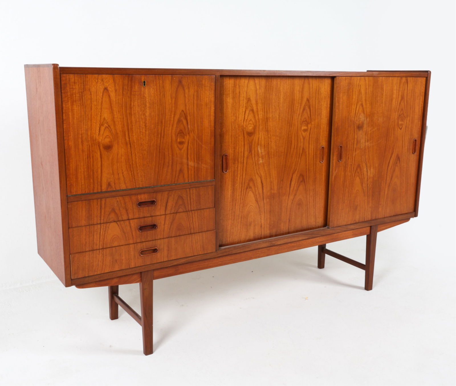DANISH TEAK SIDEBOARD, CIRCA 1960'S (1 of 18)
