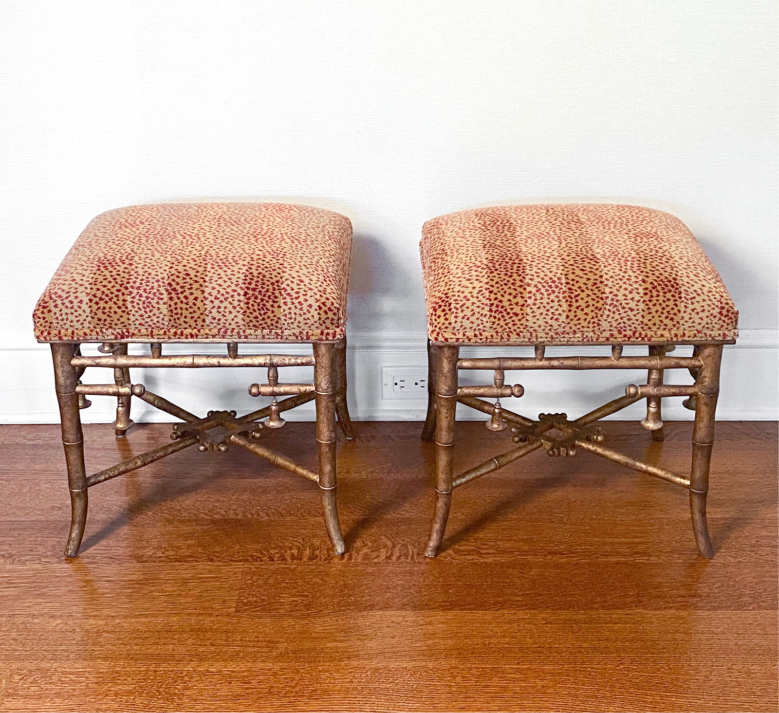 PAIR OF CHINESE CHIPPENDALE STYLE BENCHES (1 of 10)