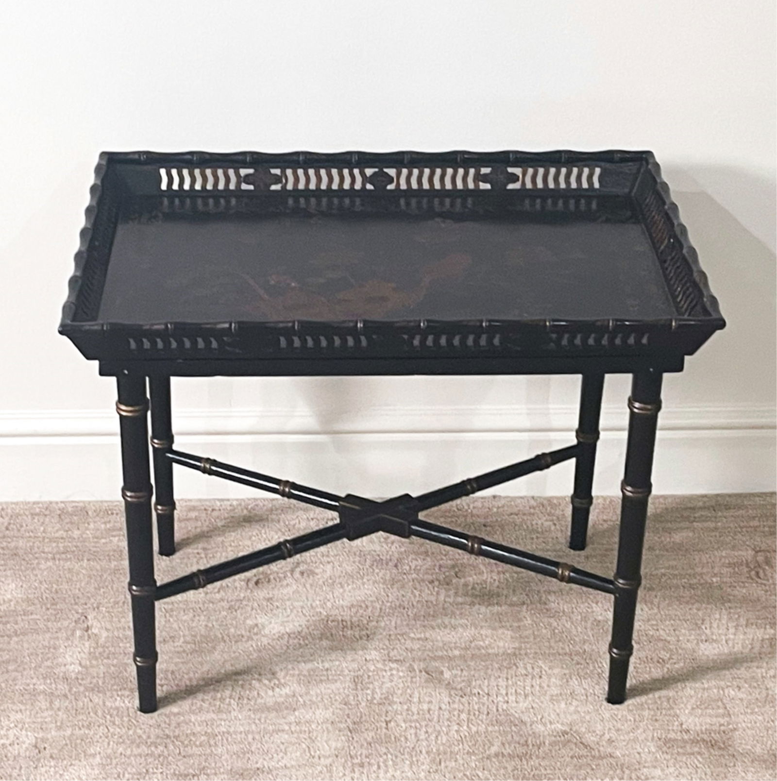 CONTEMPORARY CHINOISERIE TRAY TOP TABLE (1 of 20)