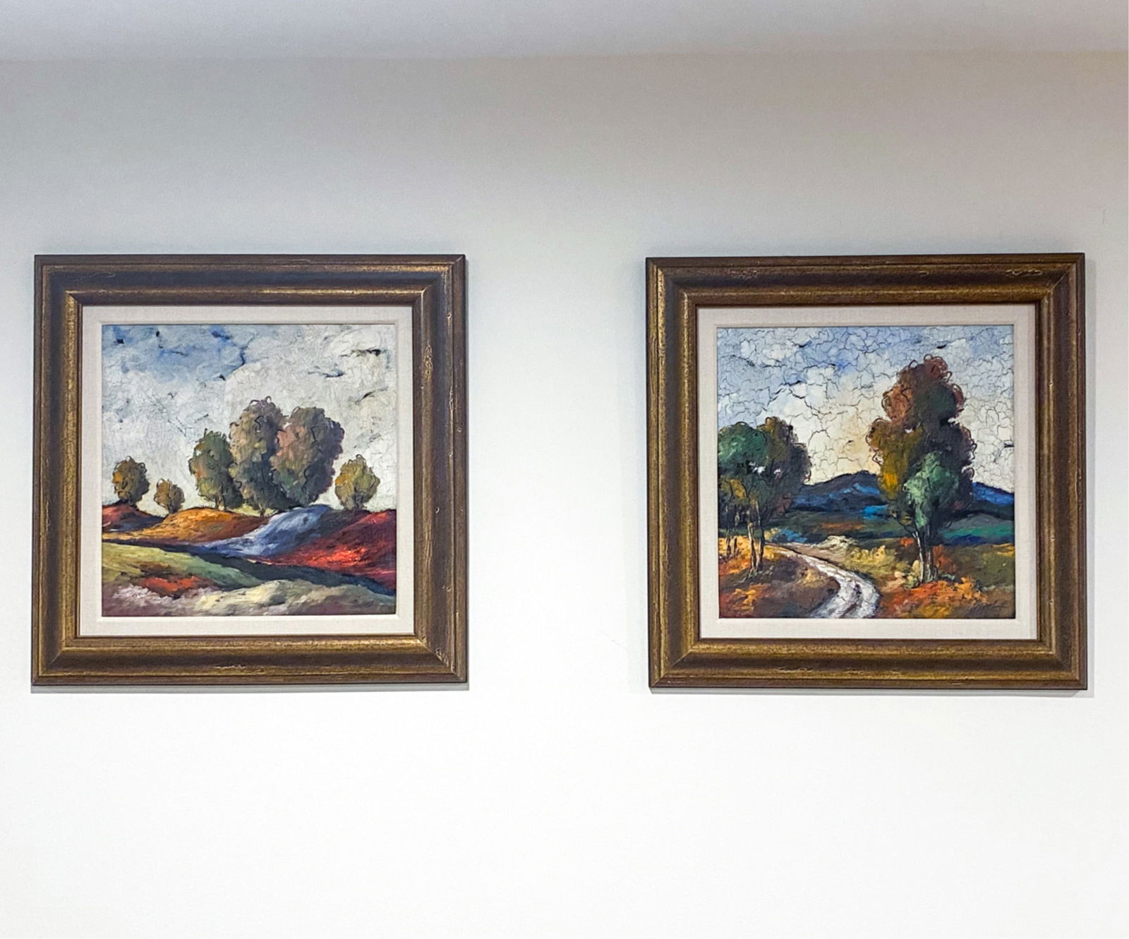 (2) MANUEL HALLYCON O/P LANDSCAPE PAINTINGS (1 of 10)