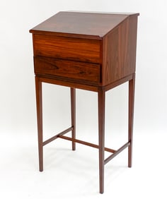 DANISH ROSEWOOD STANDING DESK ATTR OMANN JUN