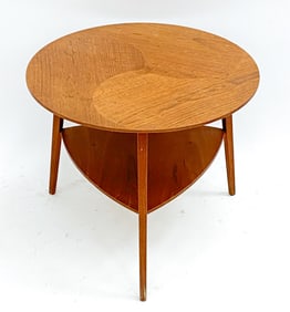 SCANDINAVIAN TEAK SIDE TABLE. C.1960'S