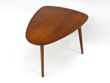 DANISH TEAK GUITAR PICK COFFEE TABLE