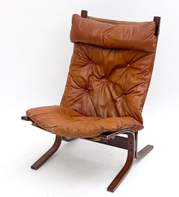 DANISH LOUNGE CHAIR STYLE OF WESTNOFA, C.1970'S