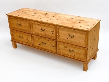 DANISH PINE DRESSER CHEST