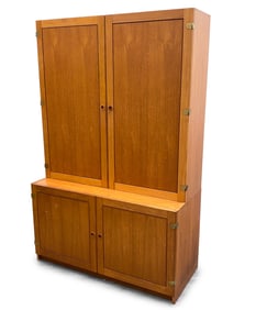 DANISH TEAK CABINET MANNER OF MOGENSEN. C.1950'S