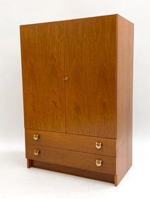 SWEDISH TEAK CABINET. C.1980'S