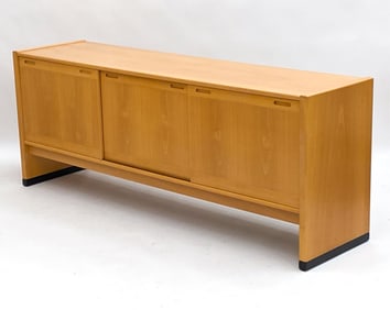 DANISH BEECH SIDEBOARD BY SKOVBY MOBELFABRIK