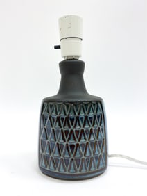 DANISH EINAR JOHANSEN SOHOLM CERAMIC LAMP C.1960'S