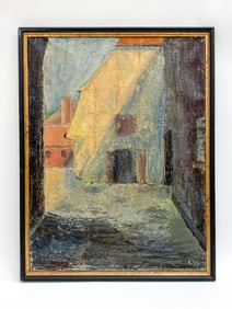 E.SCHROEDER OIL ON CANVAS
